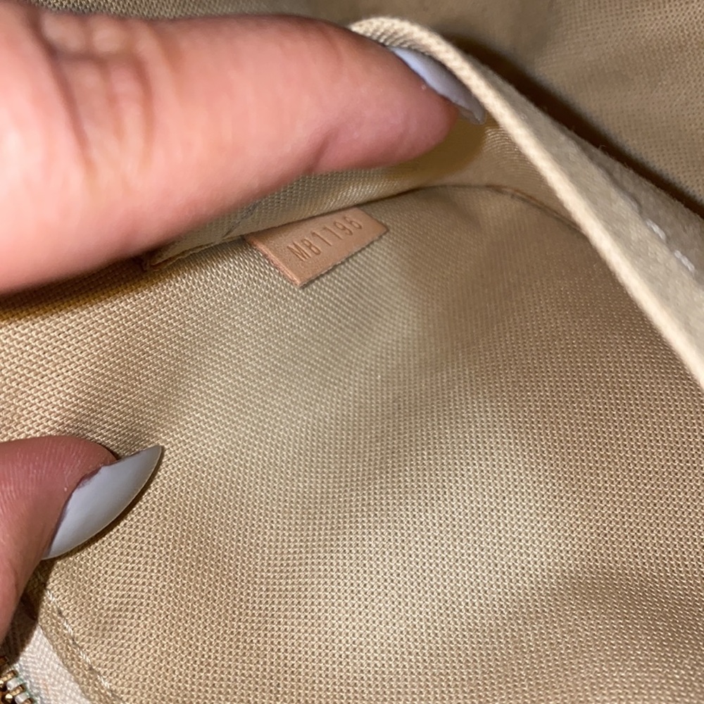 POCHETTE ACCESSOIRES Louis Vuitton in damier azur - Picture 4 of 13